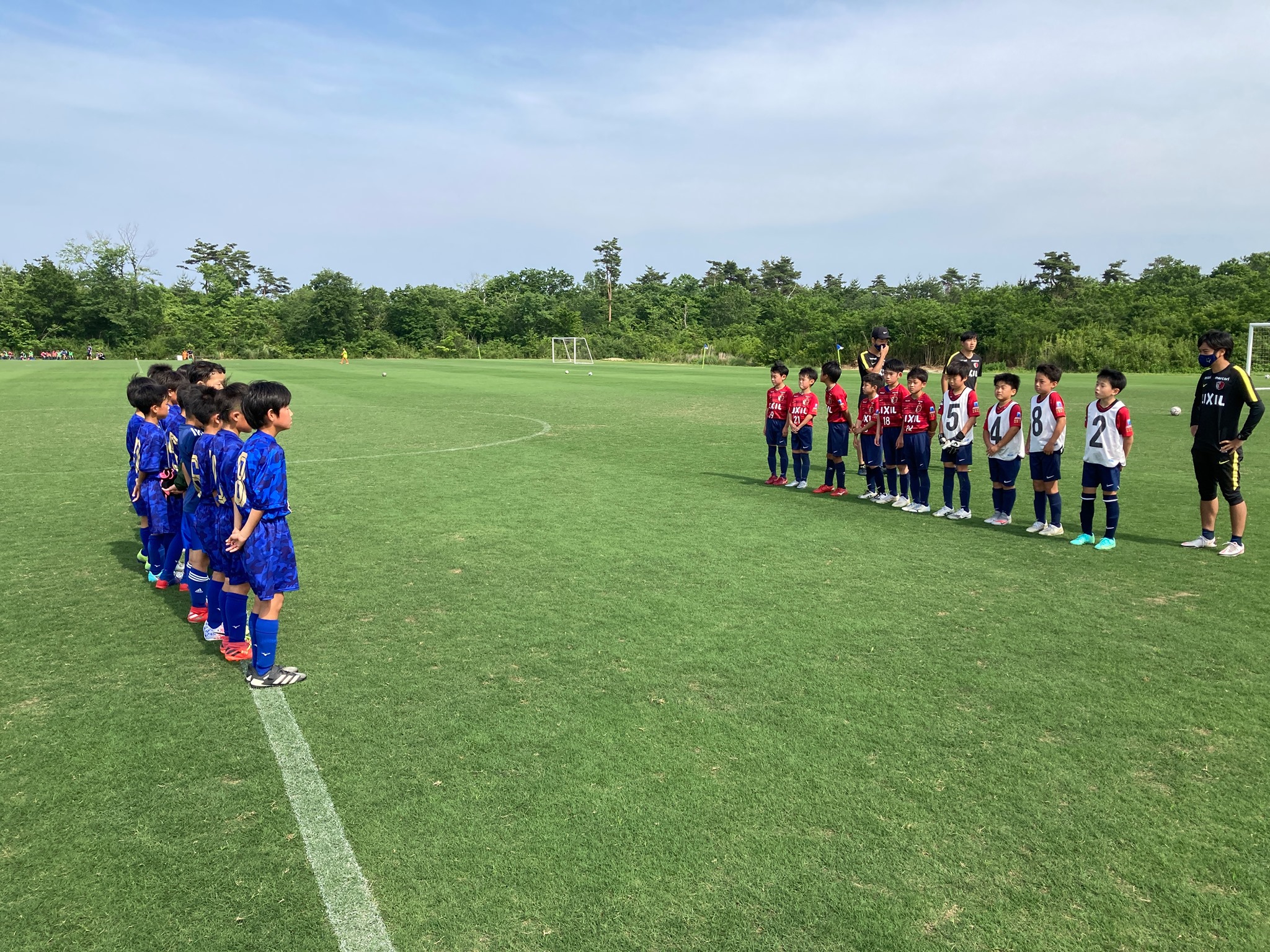 ジュニアb 練習試合 Azulente Kazo アスレンテカゾ 埼玉県加須市のサッカーチーム